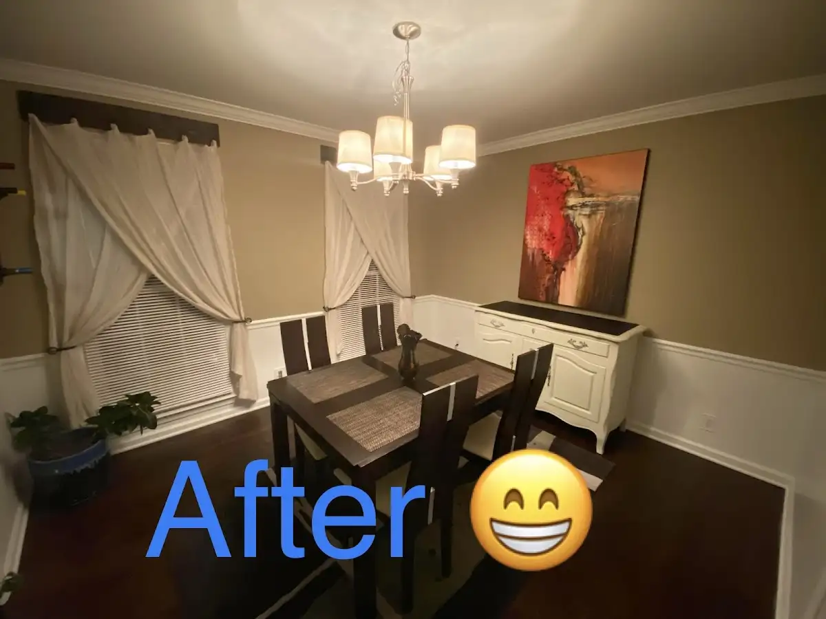 Professional dining room restoration after water damage in Highland Heights